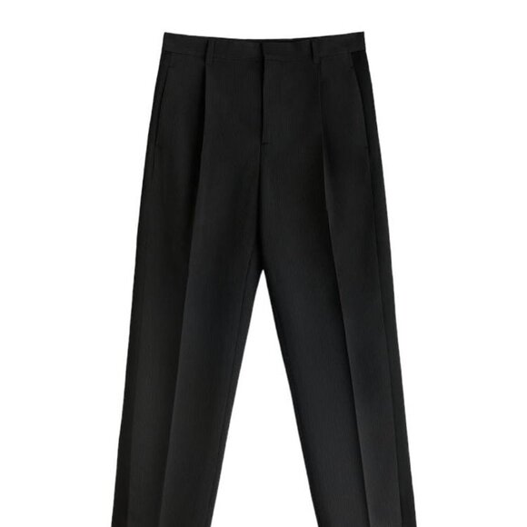 ZARA PINSTRIPE SUIT PANTS LIMITED EDITION BLACK SIZE 34  | 6770/023/800 - Picture 1 of 12